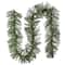 9' x 12" Pre-lit Norwood Fir Artificial Christmas Garland with 100 Clear Lights